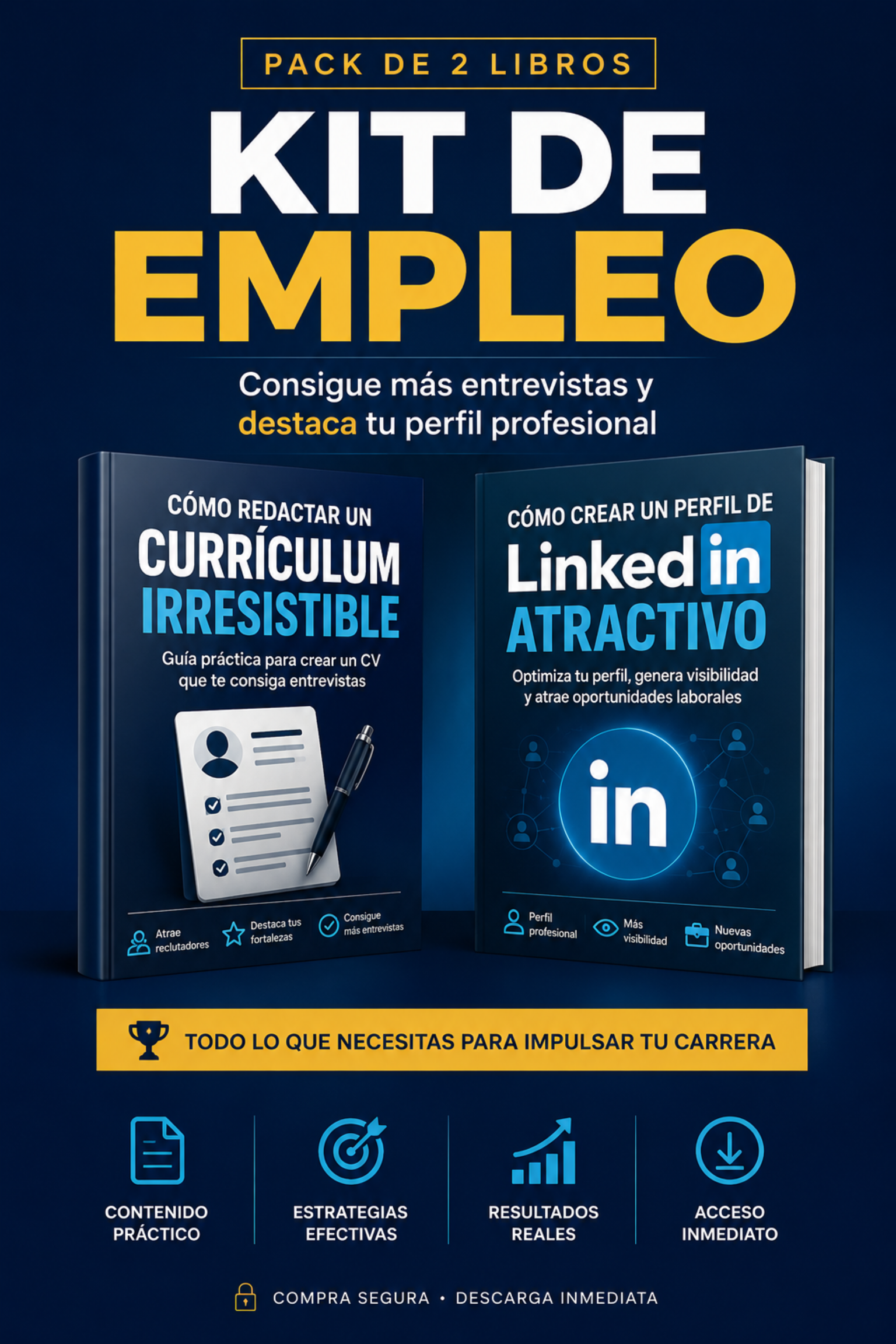 Kit de Empleo: Aumenta tus posibilidades de conseguir entrevistas.